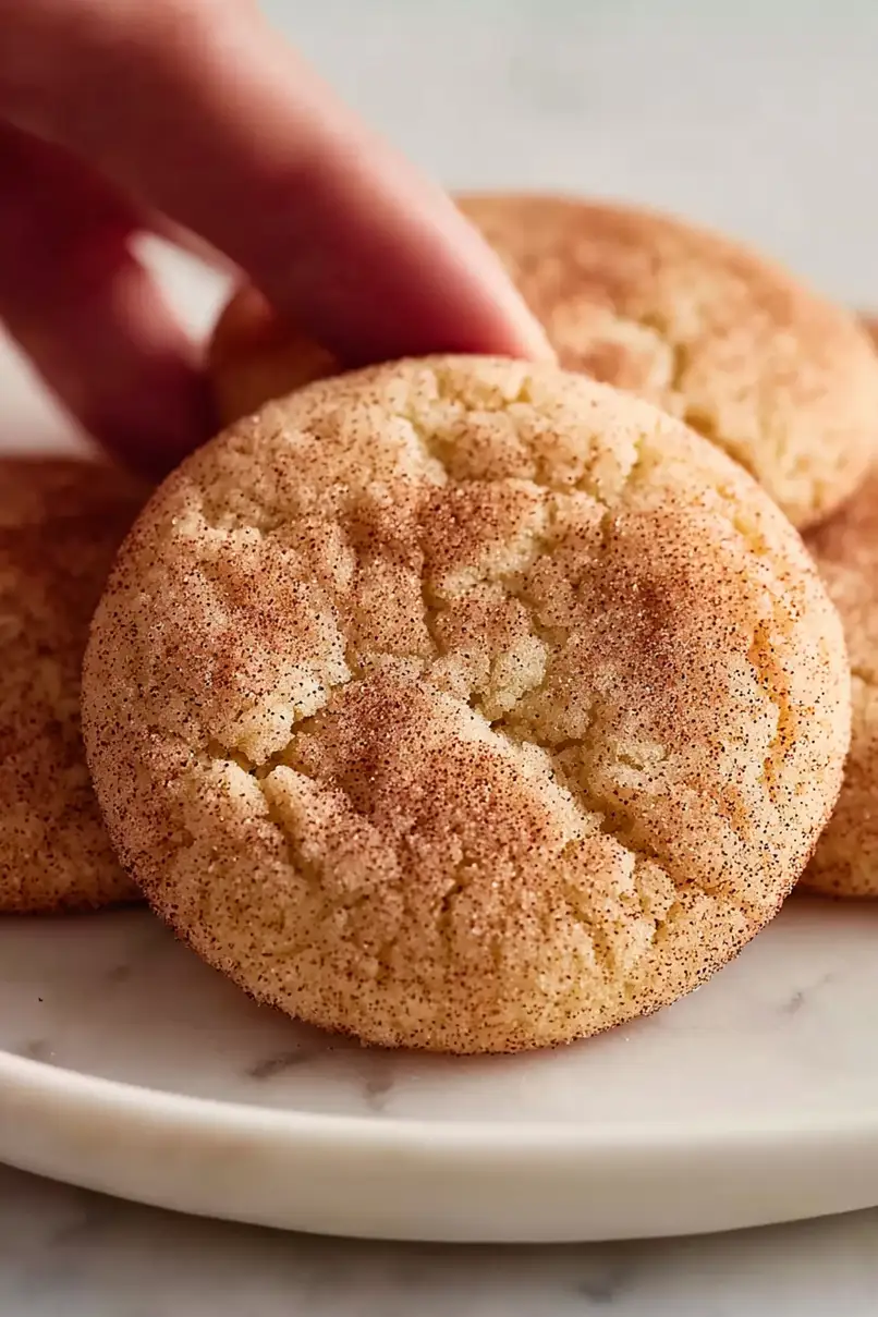Sweet Small Batch Snickerdoodle Cookies