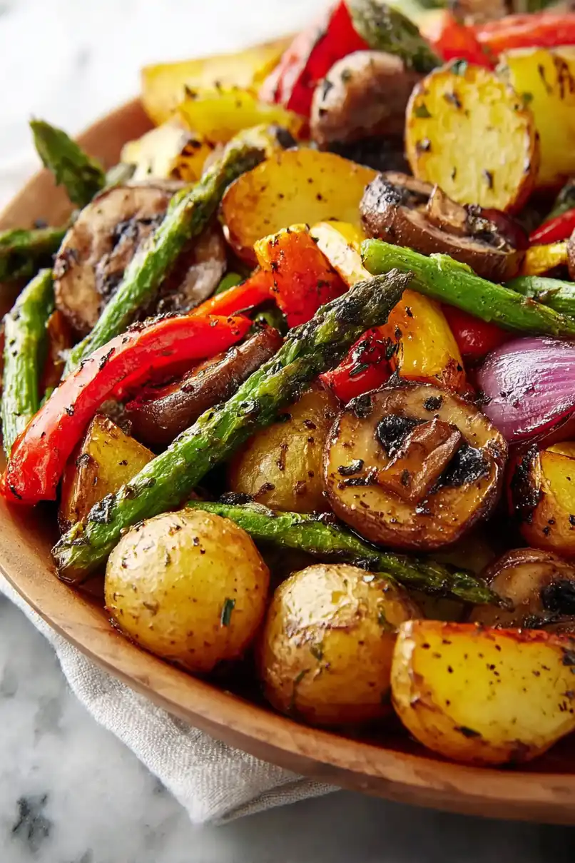 Colorful Blackstone Vegetables