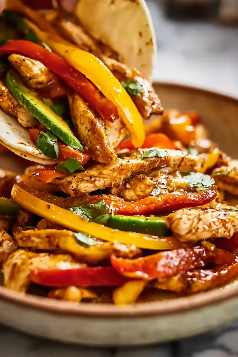 Tasty Instant Pot Chicken Fajitas
