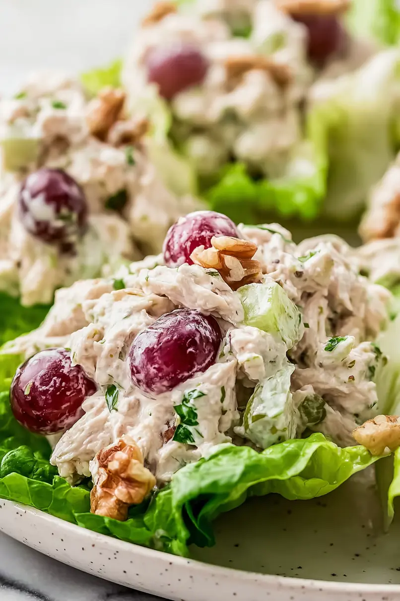 Simple Chicken Salad with Grapes
