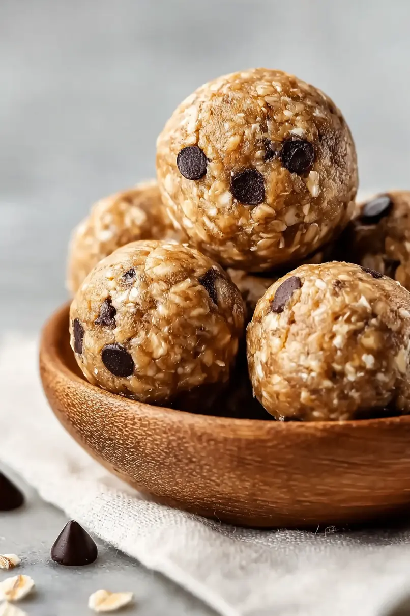 Quick Peanut Butter Coconut Protein Balls