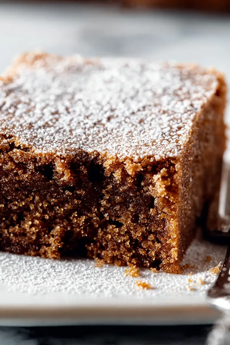 Simple Gingerbread Brownies