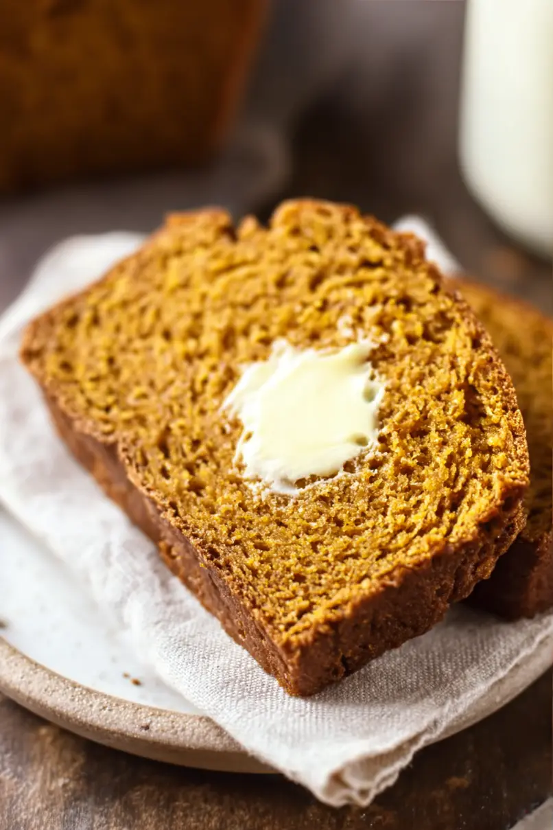 Fluffy Paleo Pumpkin Bread