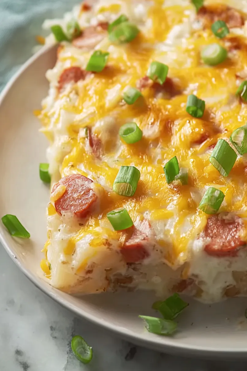 Simple Hot Dog Casserole Recipe