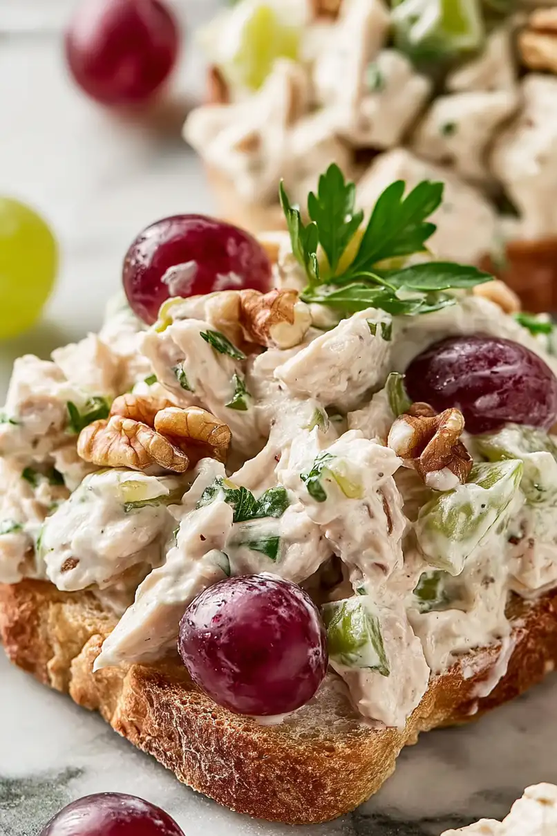 Simple Chicken Salad with Grapes