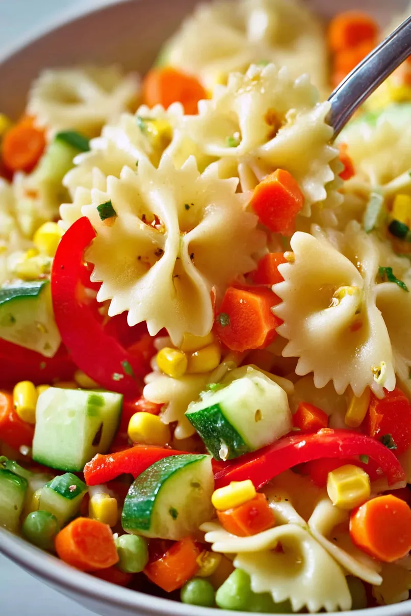 Easy Kid Friendly Pasta Salad Recipe