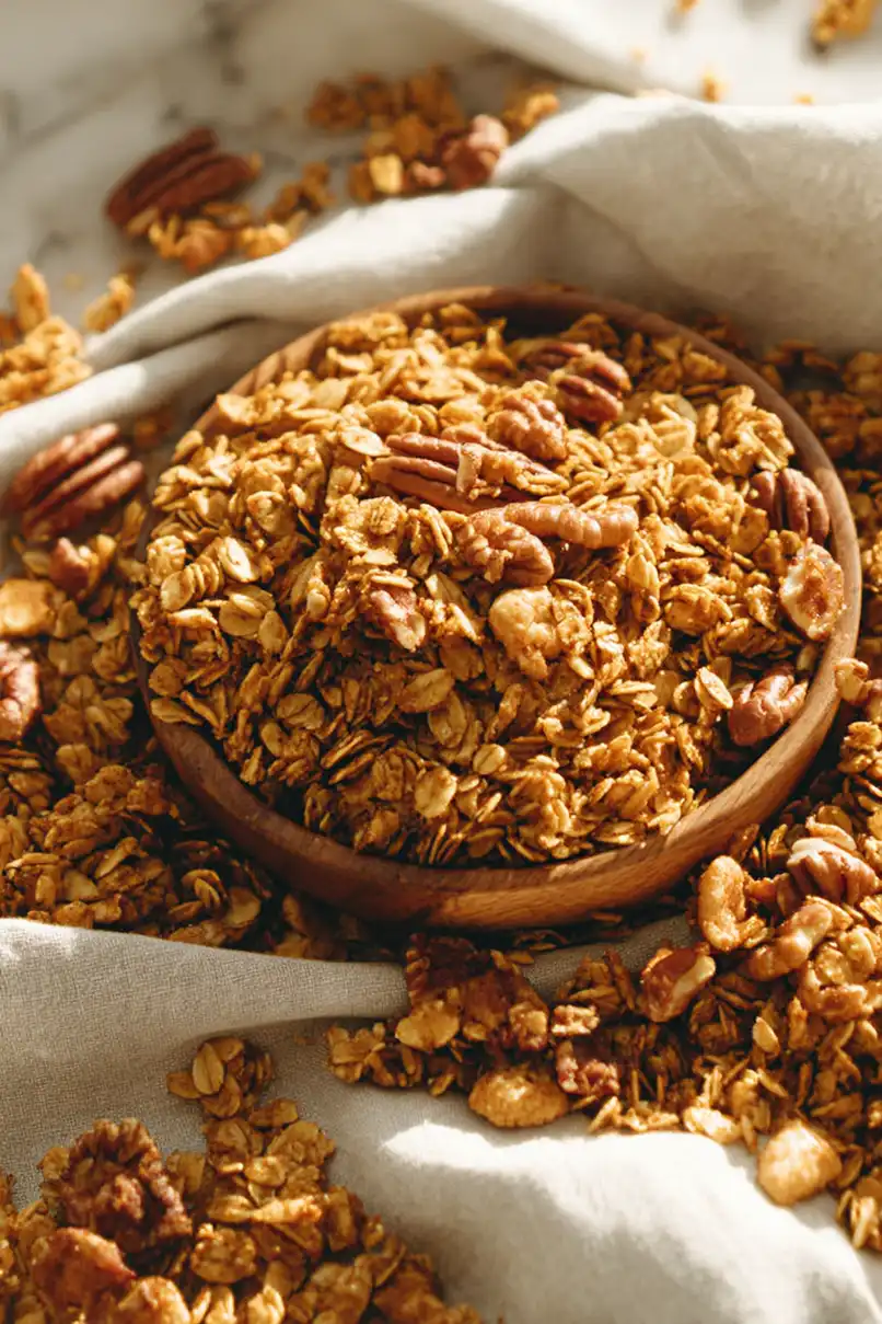 Easy Pumpkin Pie Granola Recipe