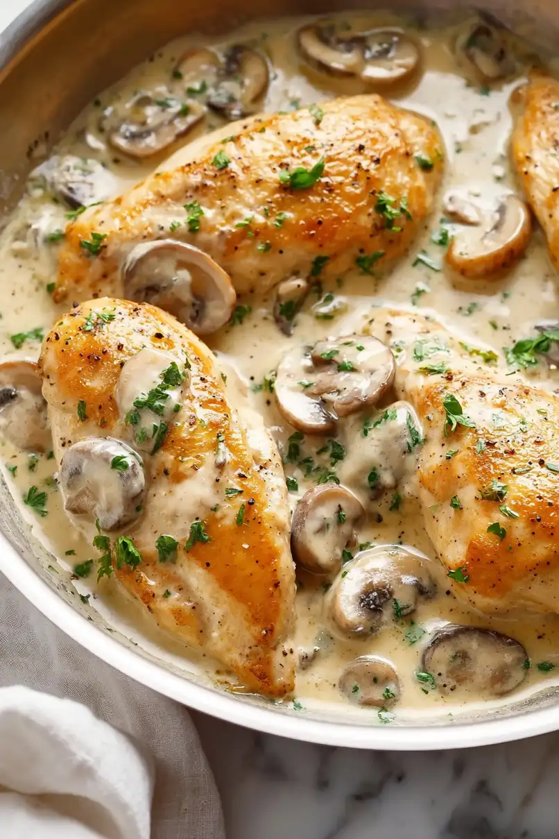 Easy Chicken Breast with Cream of Mushroom