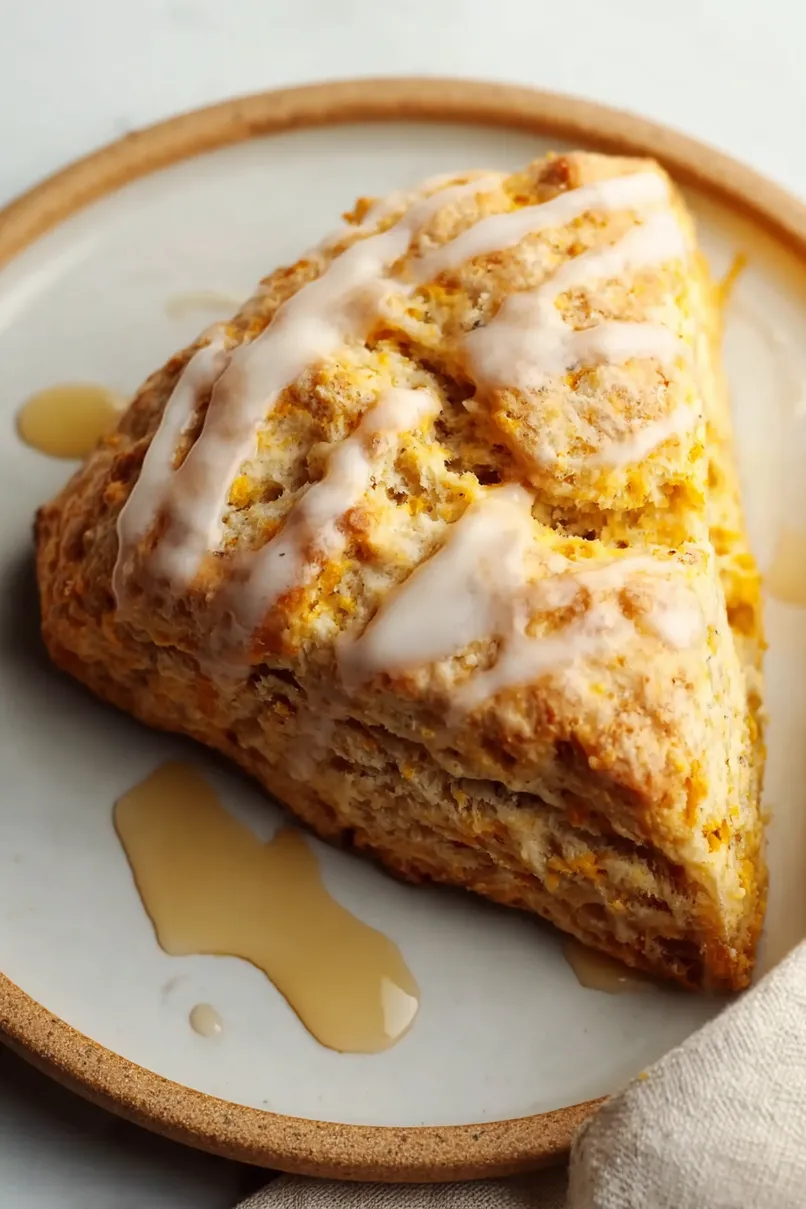 Easy Pumpkin Scones with Heavy Cream