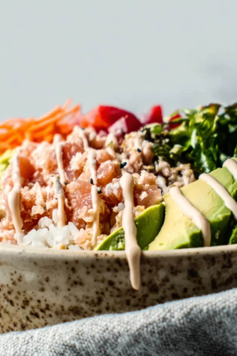 Best Canned Tuna Poke Bowl