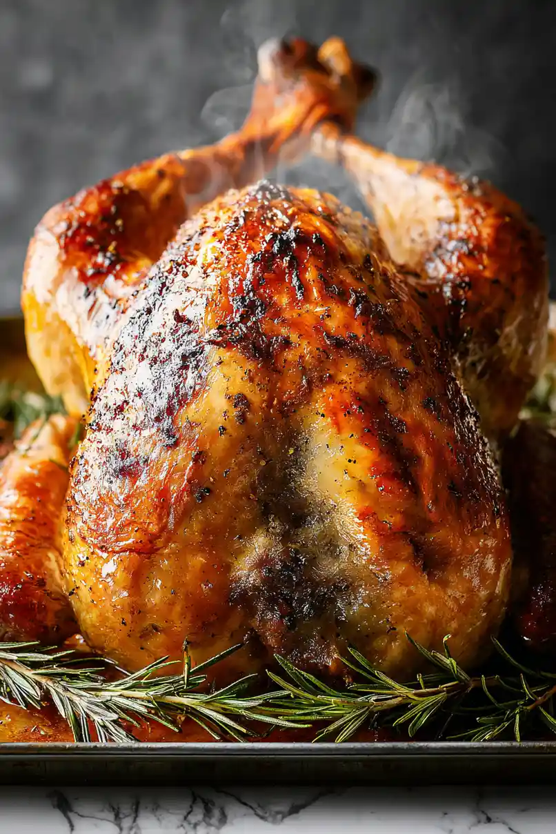 Tasty Dry Brine Roast Turkey