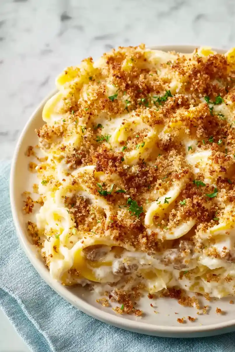 Delicious Pork Sausage Noodles