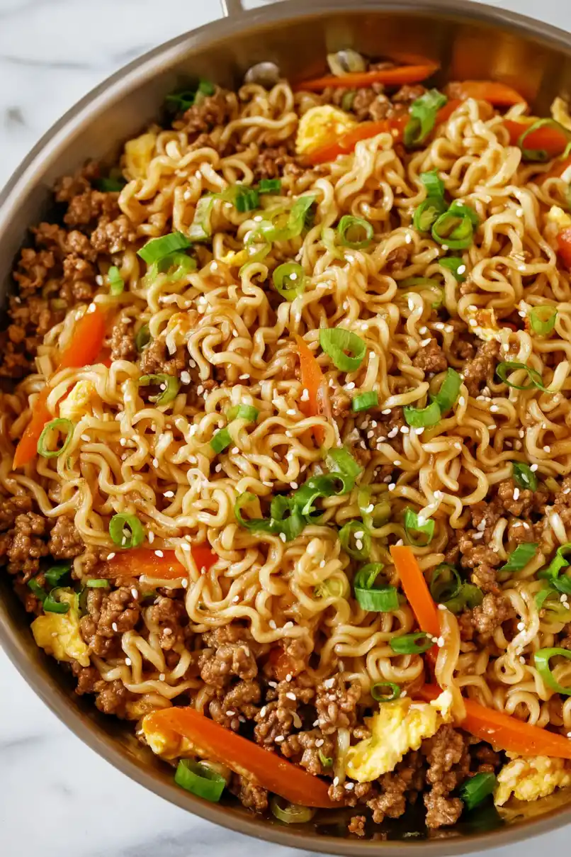 Tasty Ground Pork Ramen