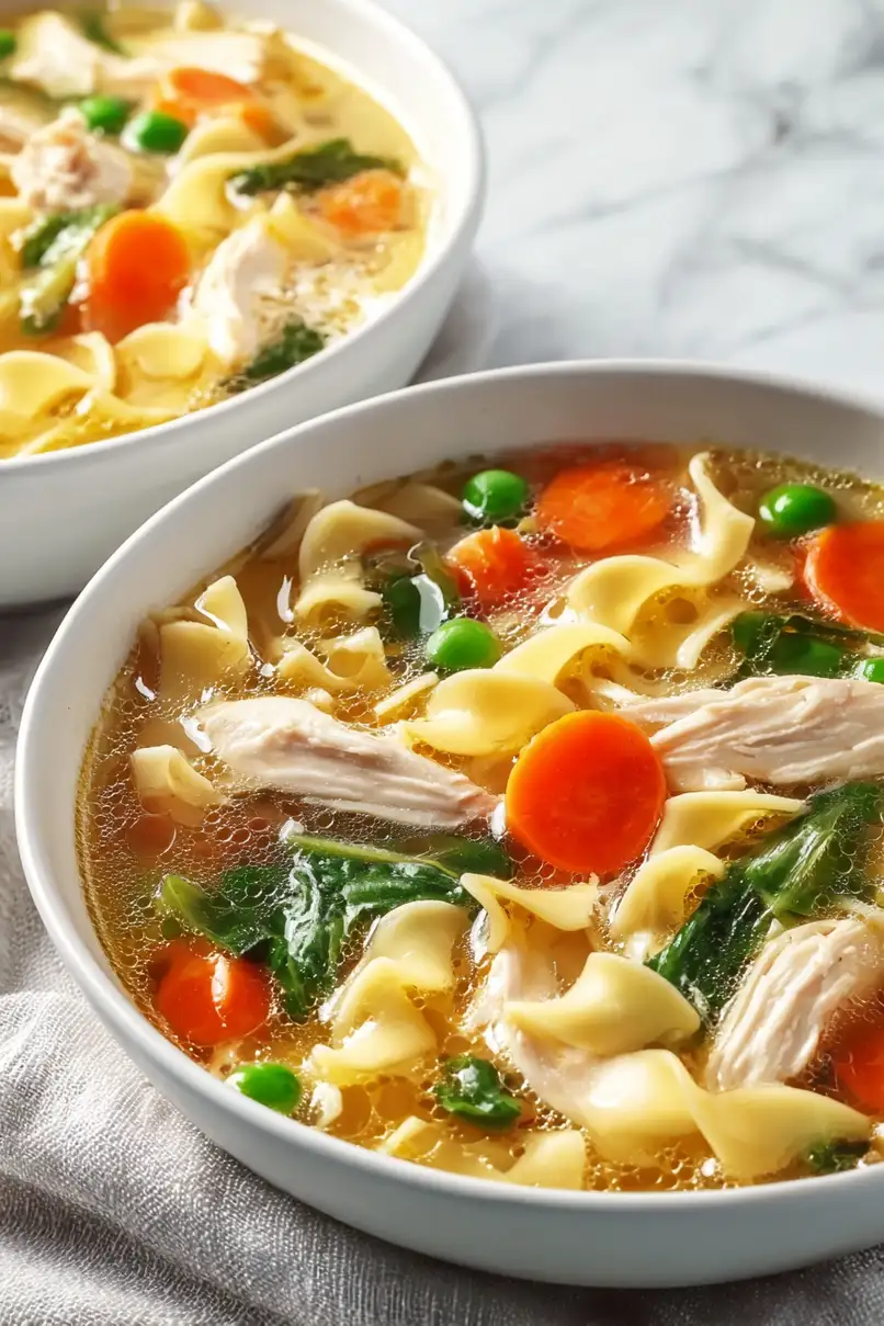 Comforting Low Sodium Chicken Soup