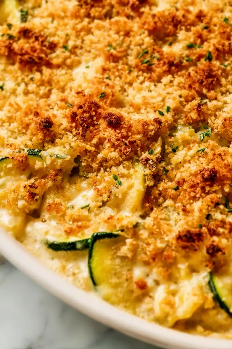 Baked Zucchini and Yellow Squash Casserole