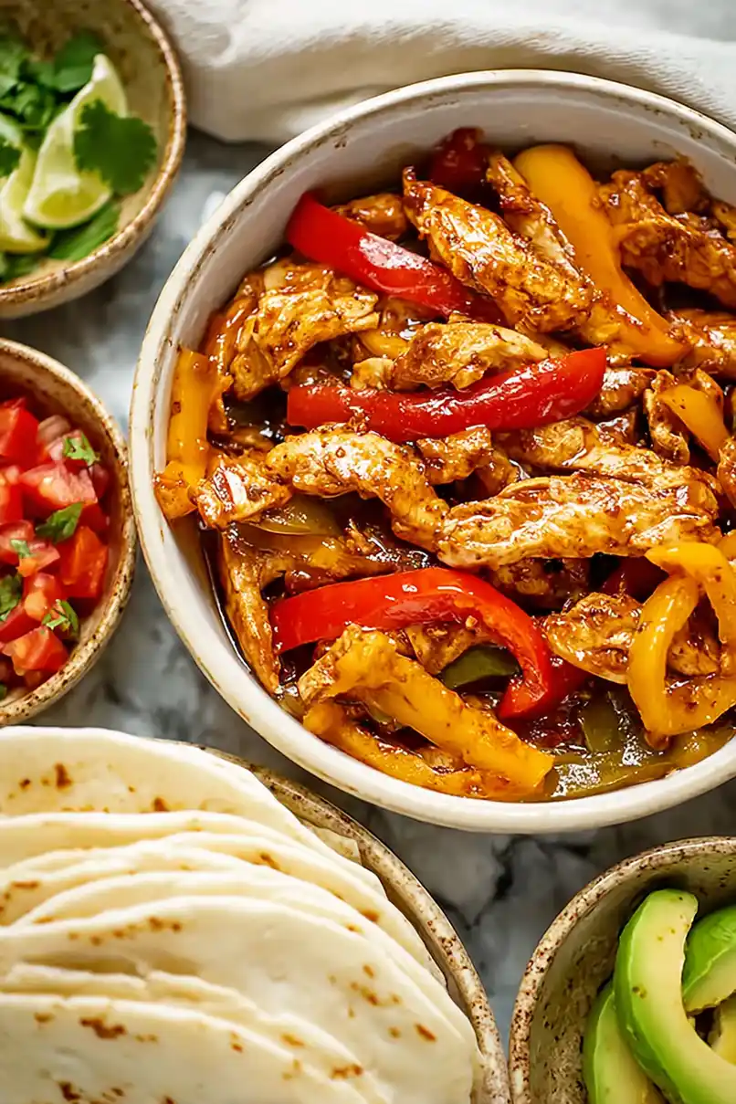 Tasty Instant Pot Chicken Fajitas