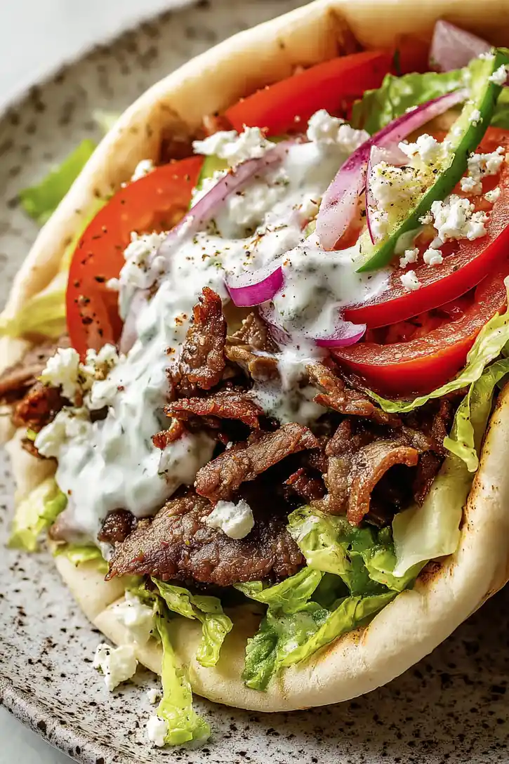 Juicy Ground Lamb Gyros