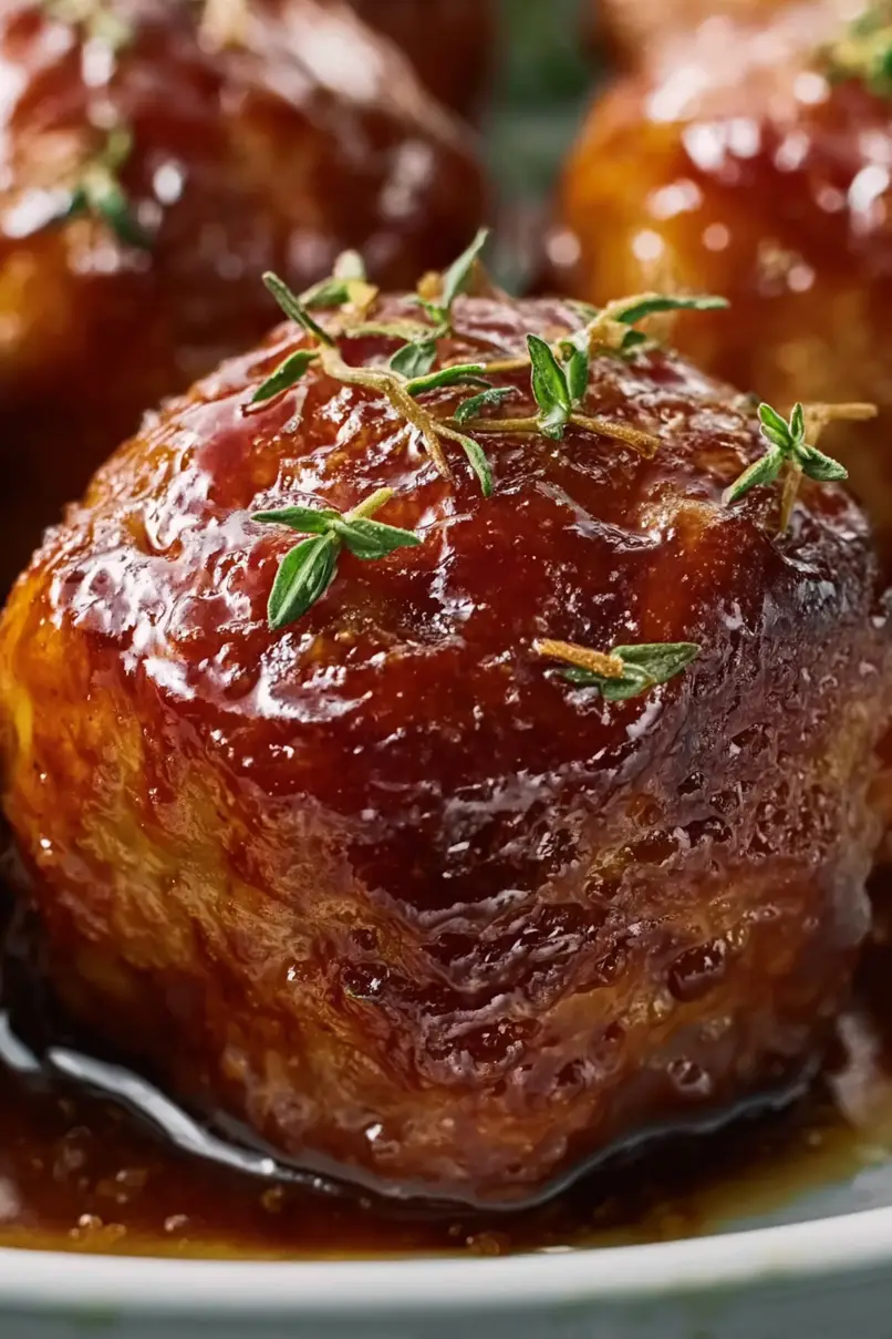 Easy Baked Ham Balls Recipe