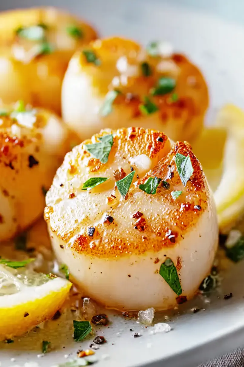 Tasty Pan Seared Bay Scallops