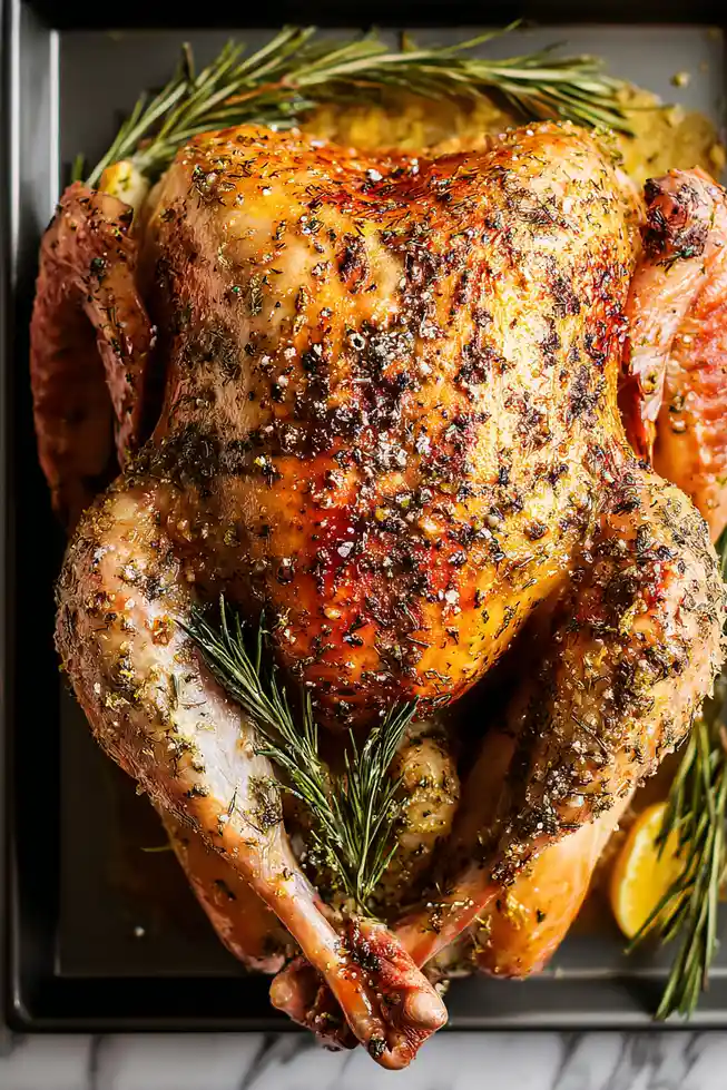Tasty Dry Brine Roast Turkey