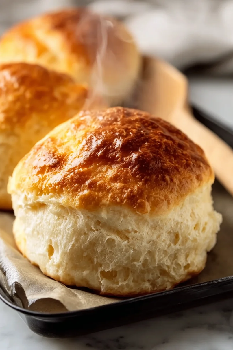 Quick & Easy 2 Ingredient Greek Yogurt Rolls (No Yeast)