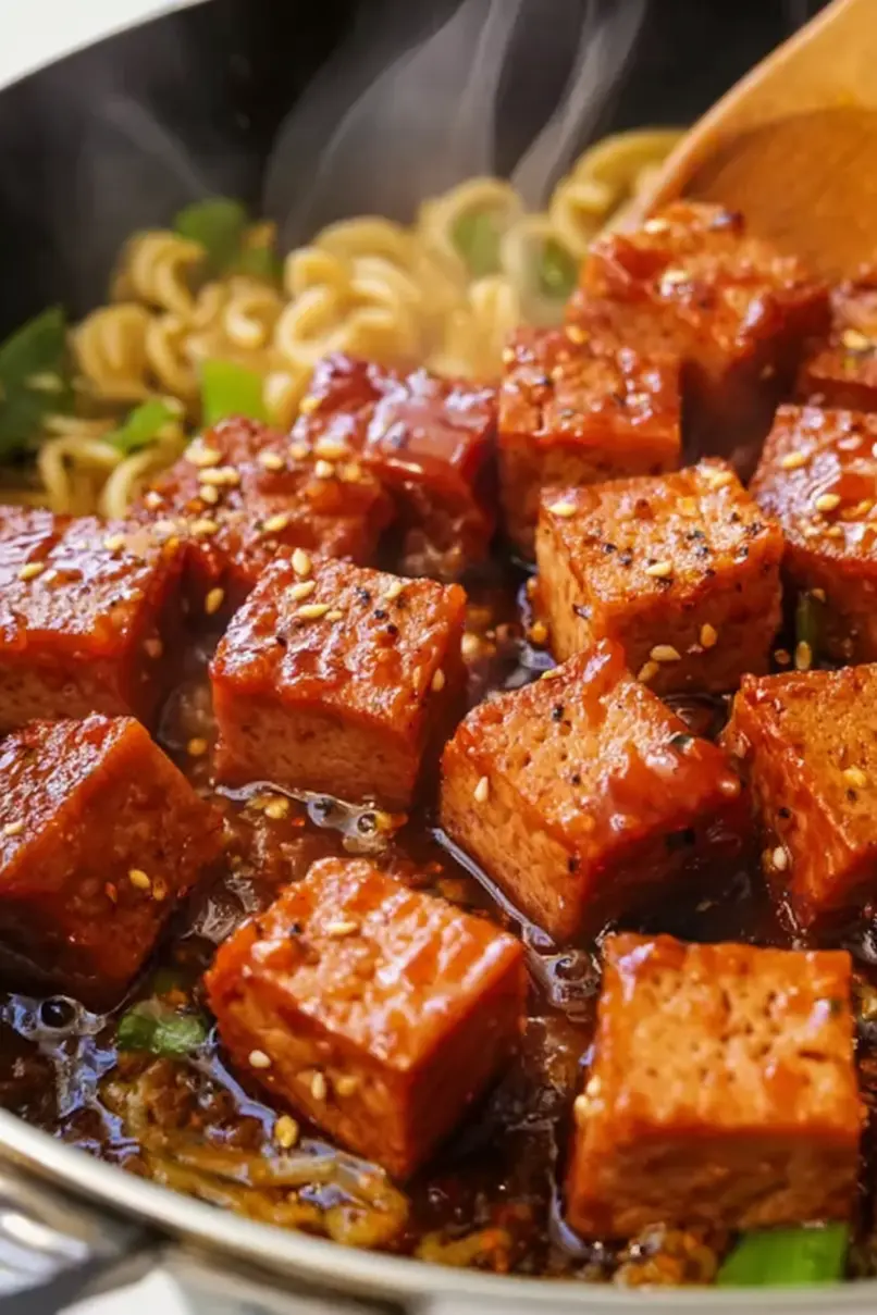 Savory Spam Ramen Meal