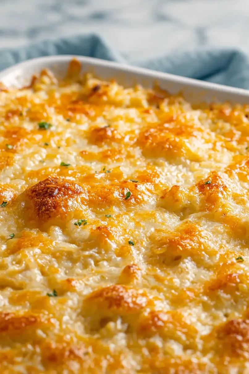 Easy Old School Chicken and Rice Casserole