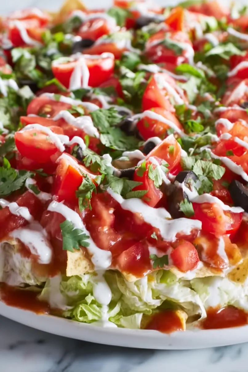 Best Dairy Free Seven Layer Dip