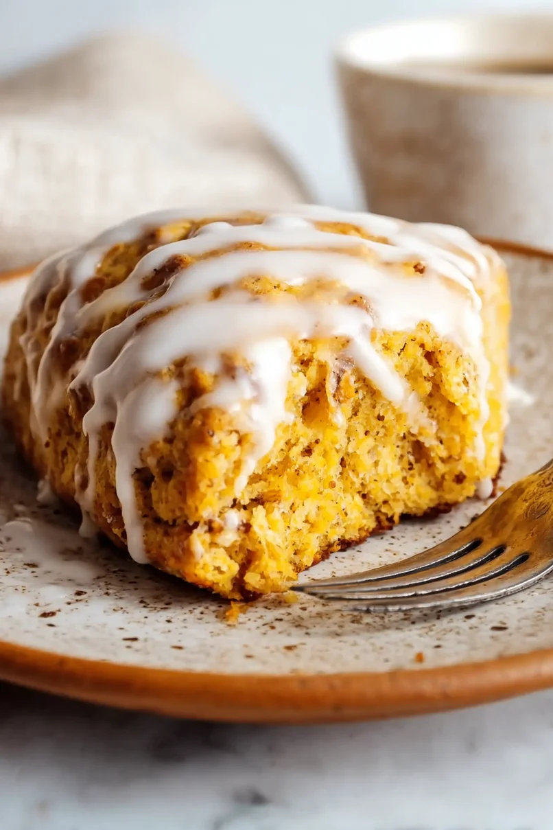 Easy Pumpkin Scones with Heavy Cream