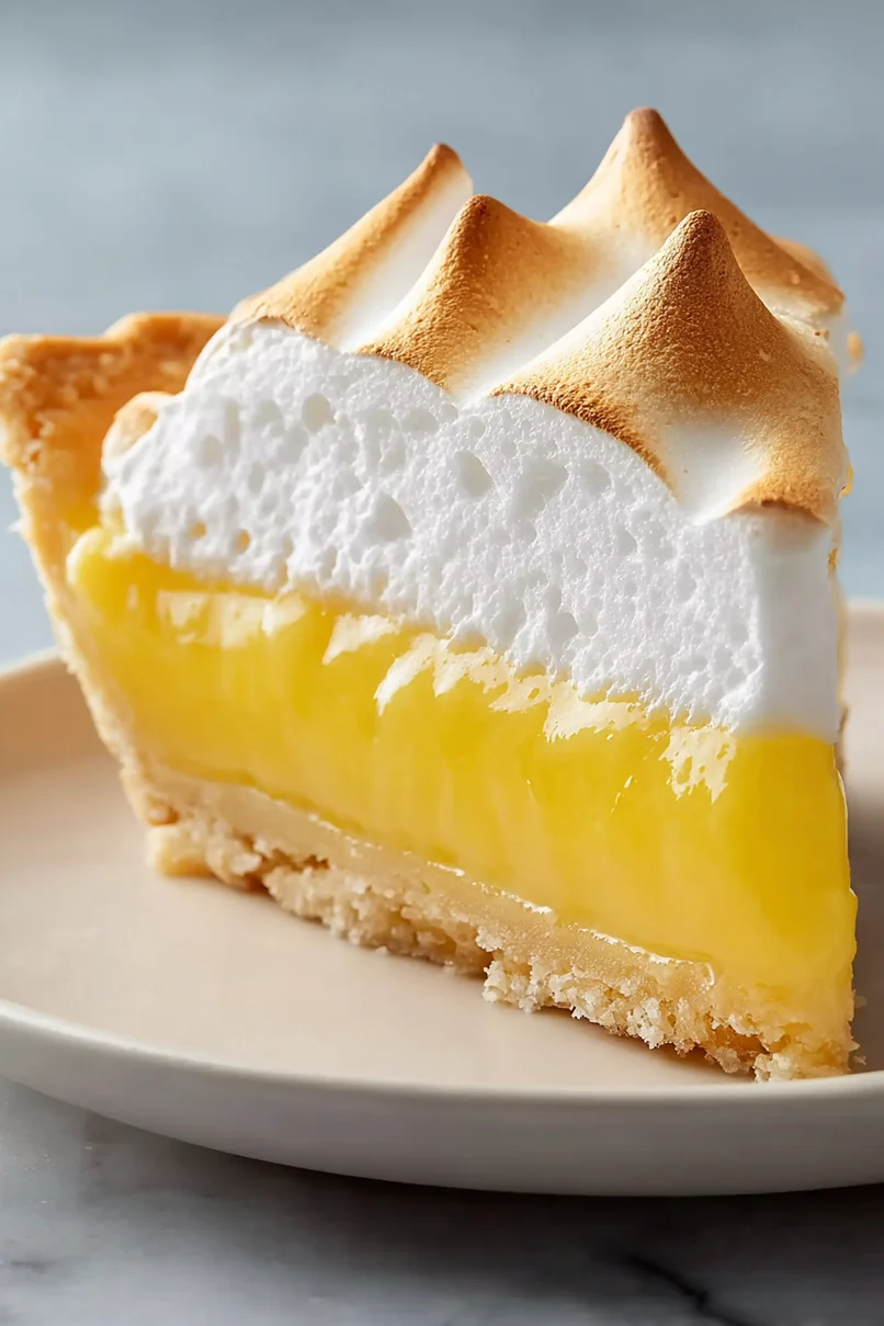 Fluffy Old Fashioned Lemon Meringue Pie
