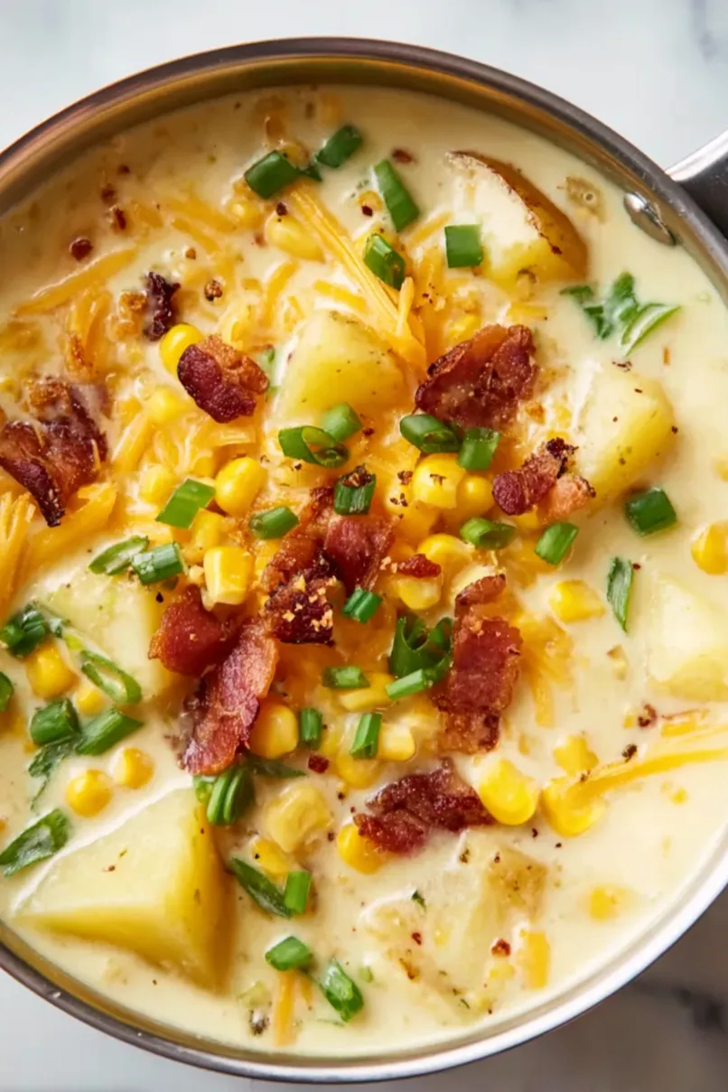 Creamy Potato Corn Chowder