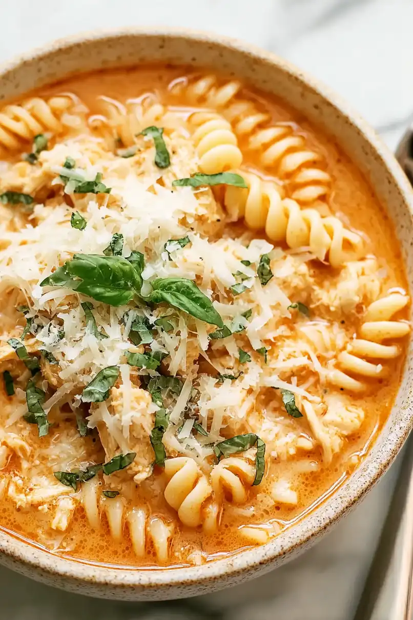 Best Crockpot Chicken Parmesan Soup Recipe