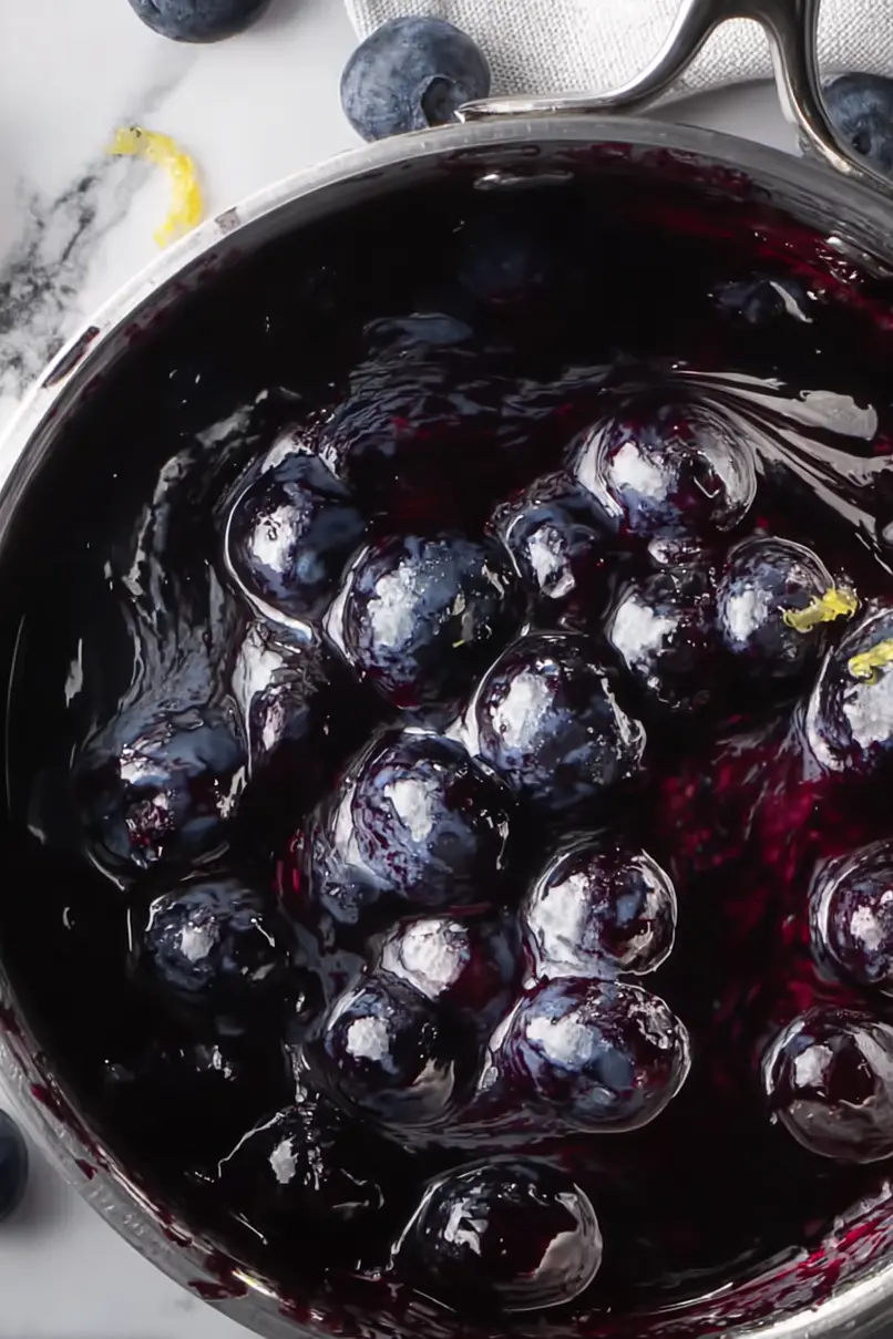 Easy Blueberry Topping for Cheesecake