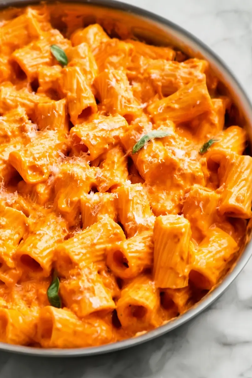 Creamy Cottage Cheese Vodka Pasta