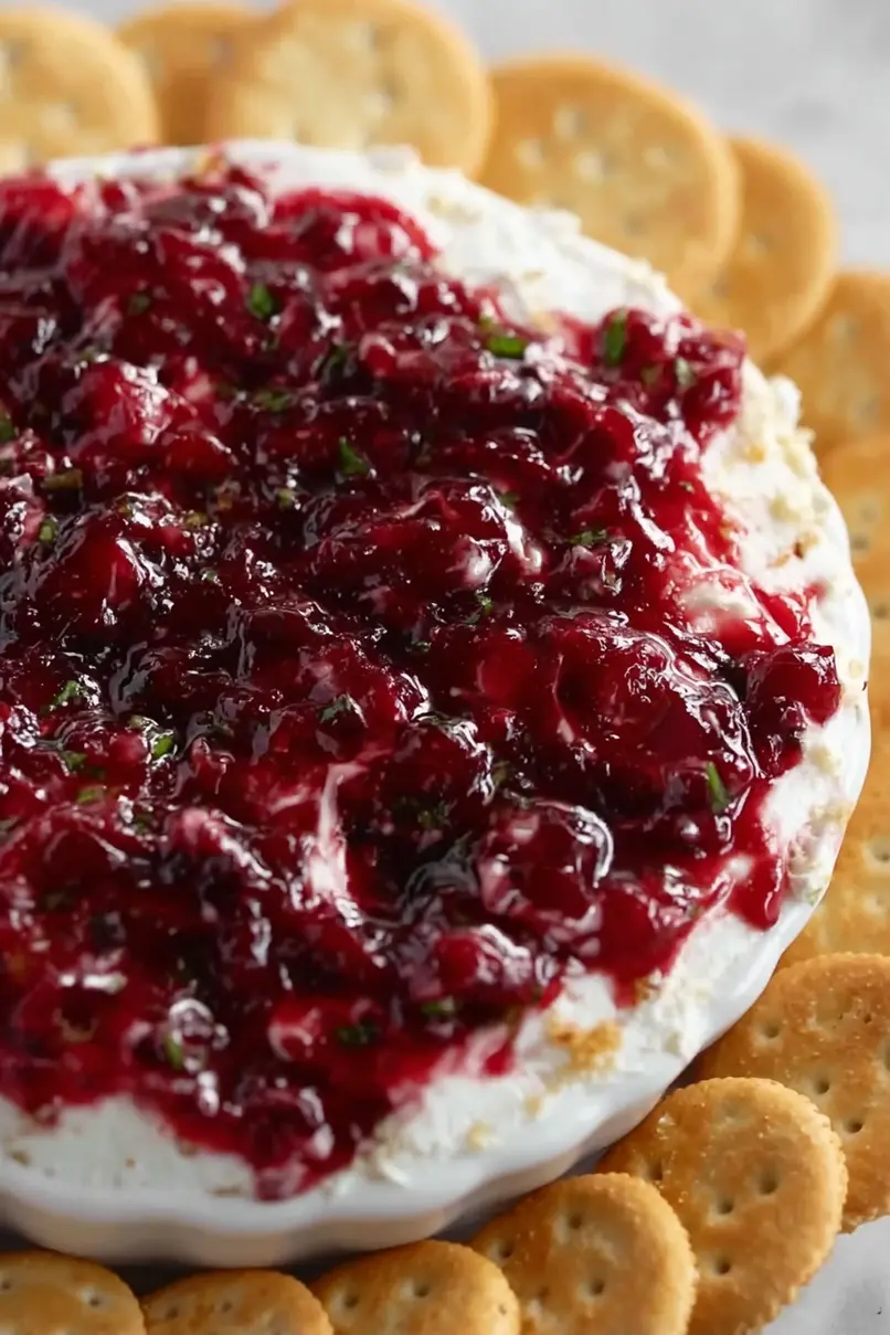 Spicy Cranberry Jalapeno Dip (Perfect for Holidays)