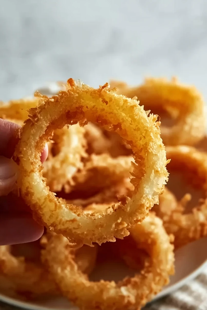 Healthy Whole30 Onion Rings