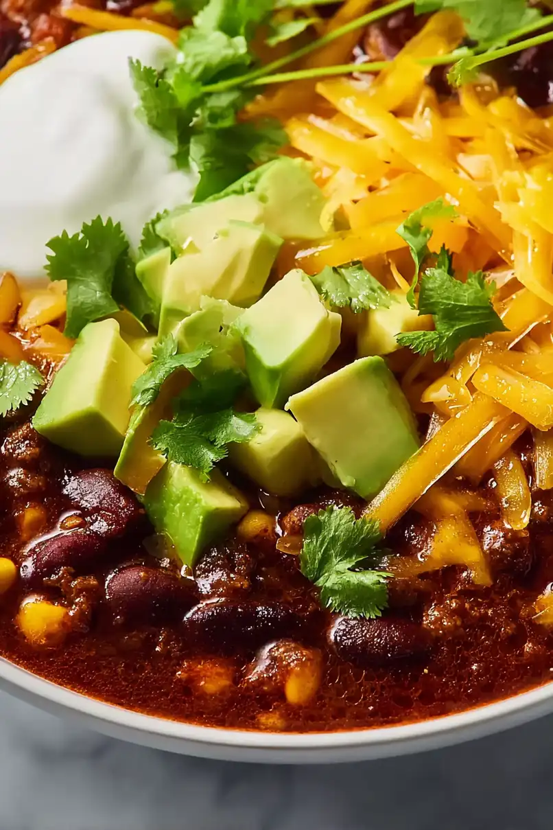 Healthy High Protein Chili Recipe