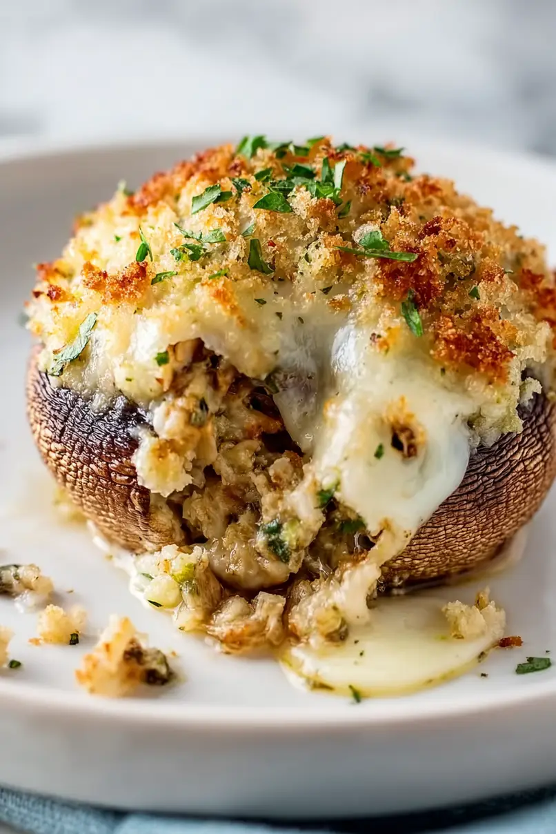 Tasty Olive Garden Stuffed Mushrooms