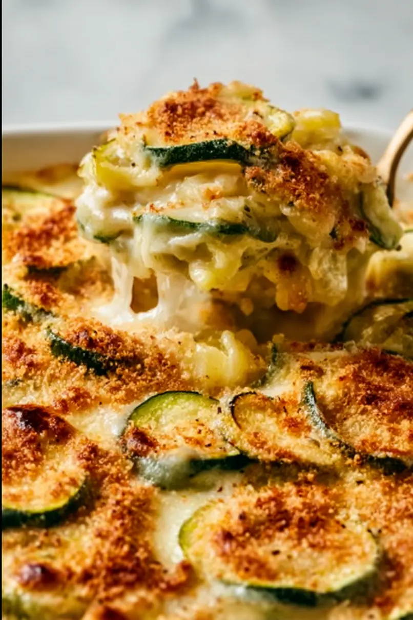 Baked Zucchini and Yellow Squash Casserole