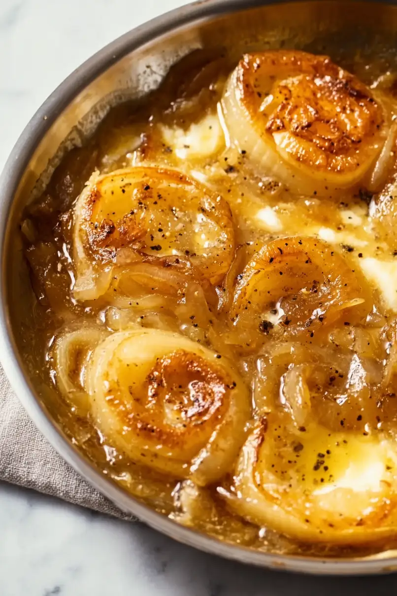 Rich & Juicy Slow Cooker French Onion Soup