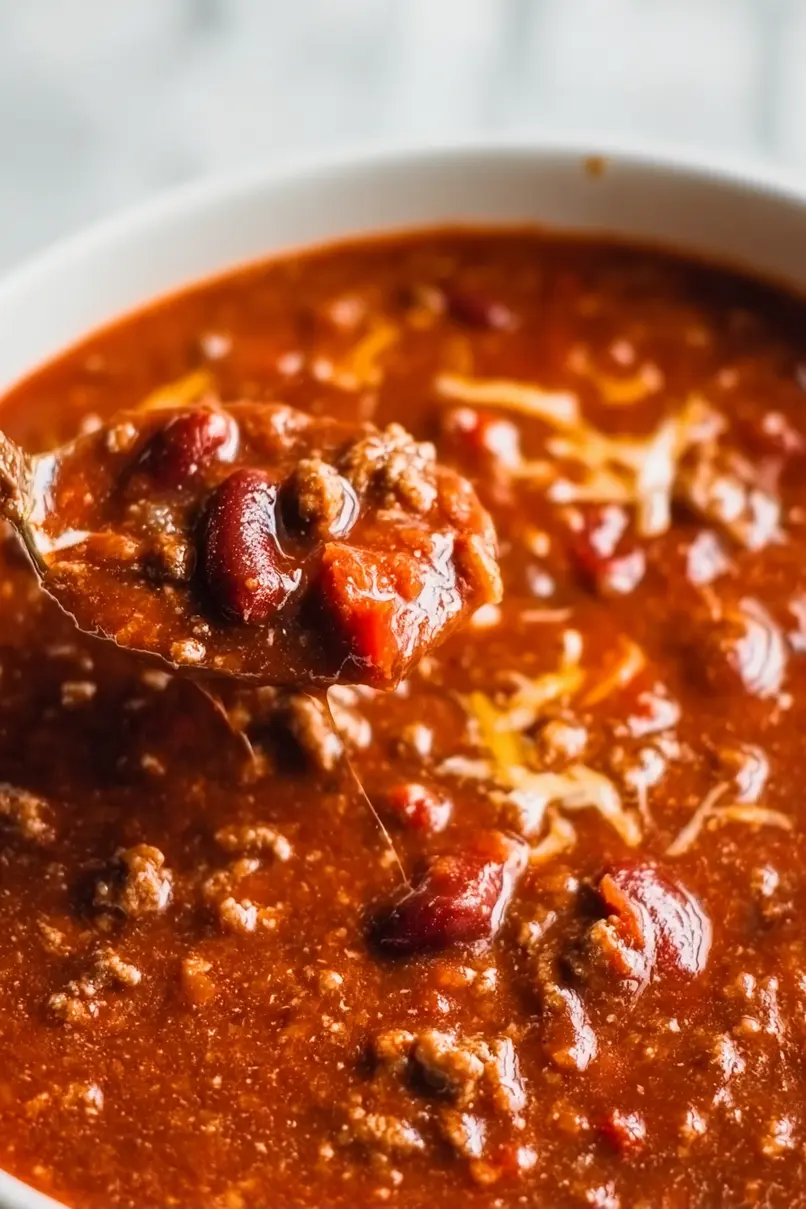 Savory Chili Recipe with V8 Juice