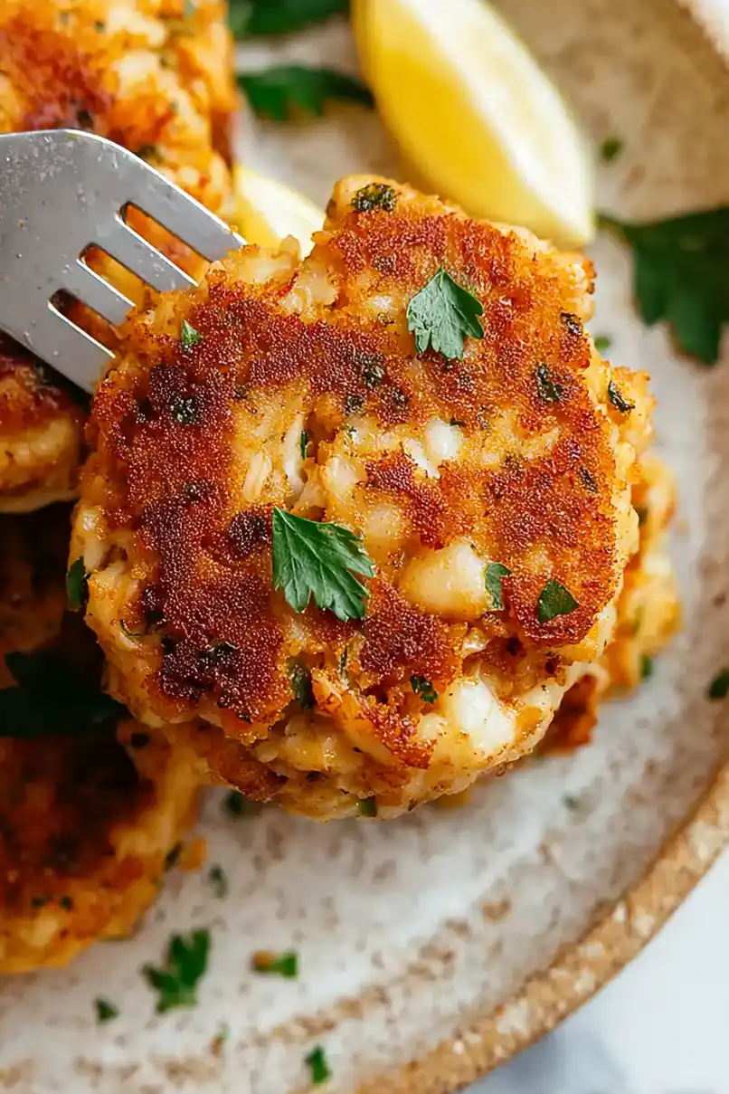 Healthy Air Fryer Crab Cakes