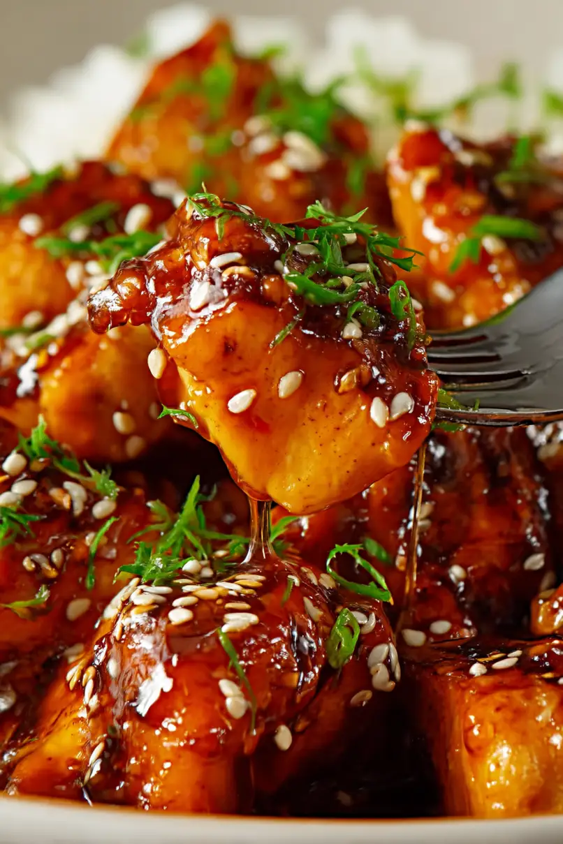 Quick Instant Pot Honey Garlic Chicken