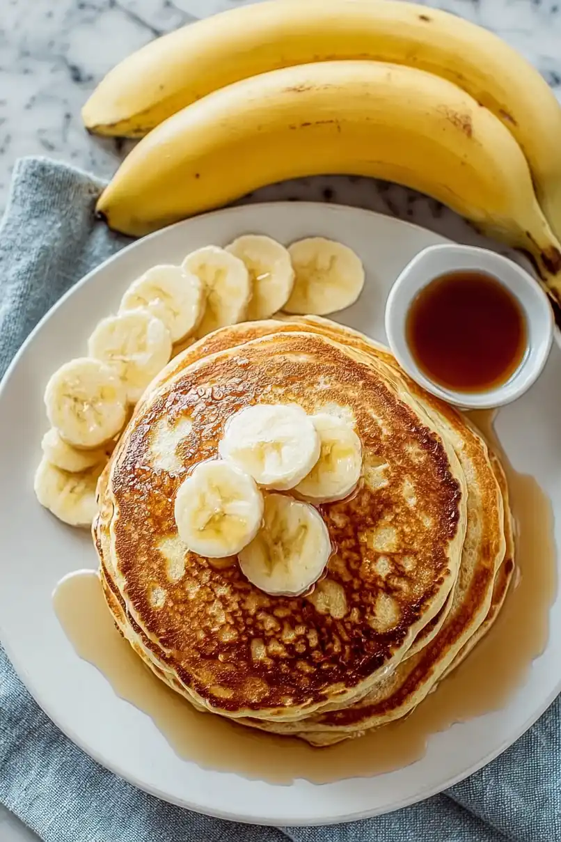 Easy Greek Yogurt Banana Pancakes