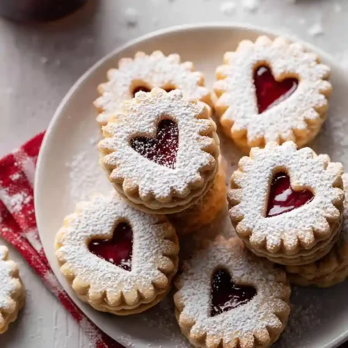 linzer cookies