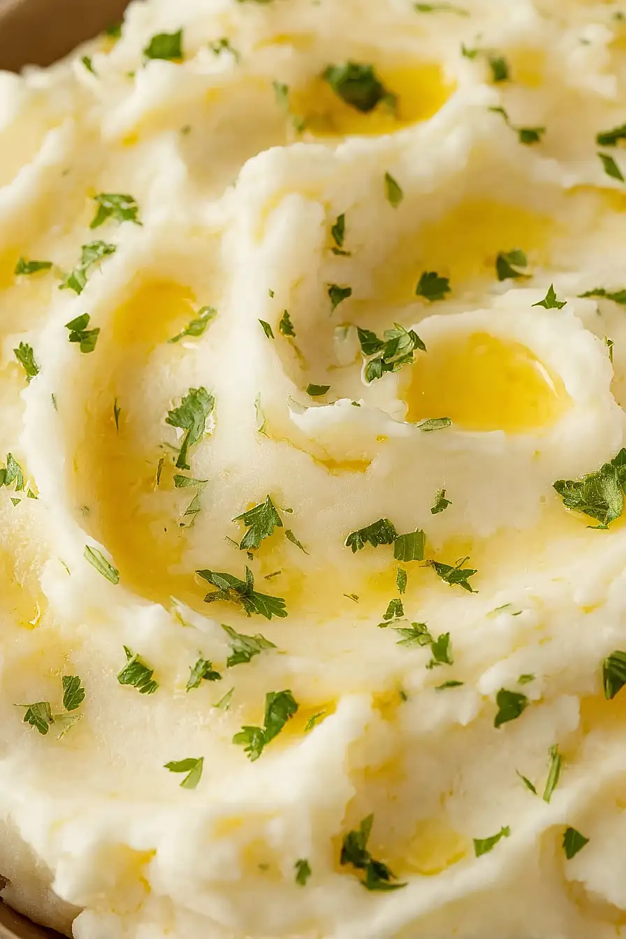 mashed potatoes using potato ricer