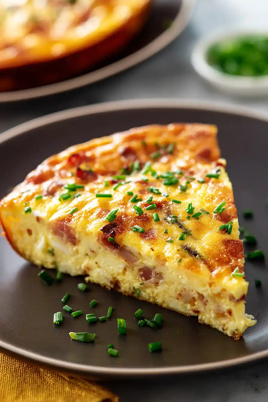 crustless quiche lorraine