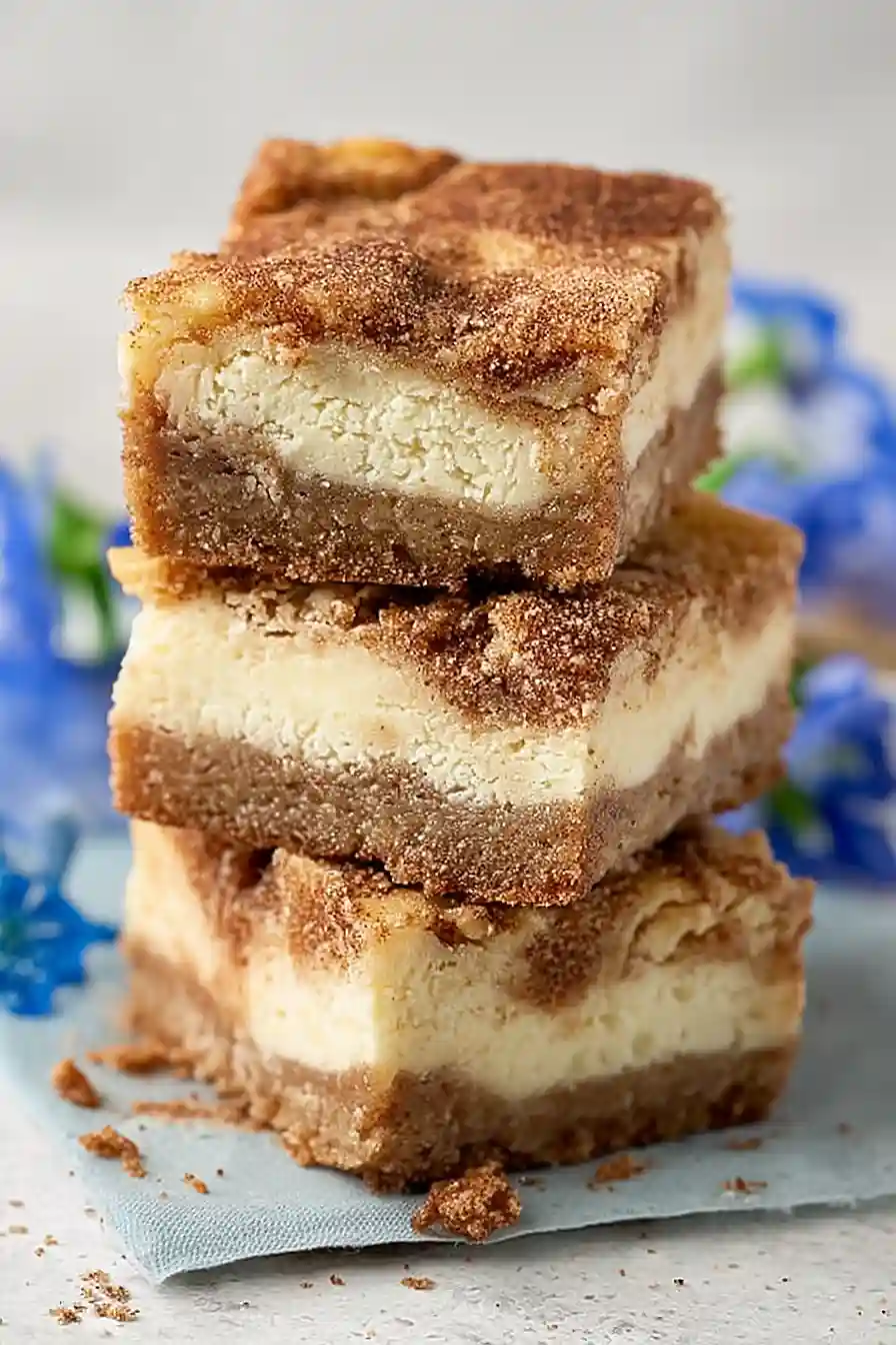 snickerdoodle cheesecake bars