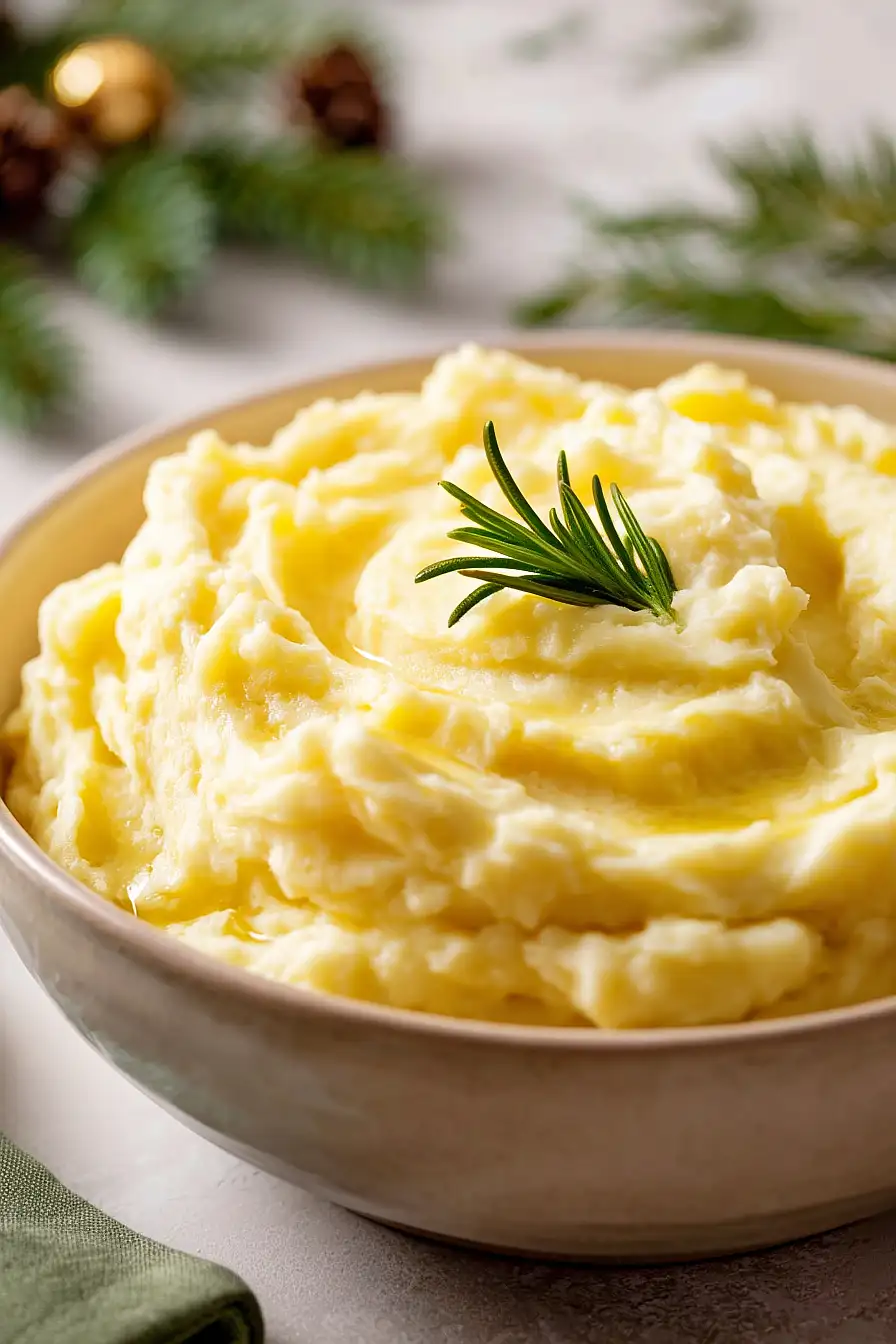 mashed potatoes without butter
