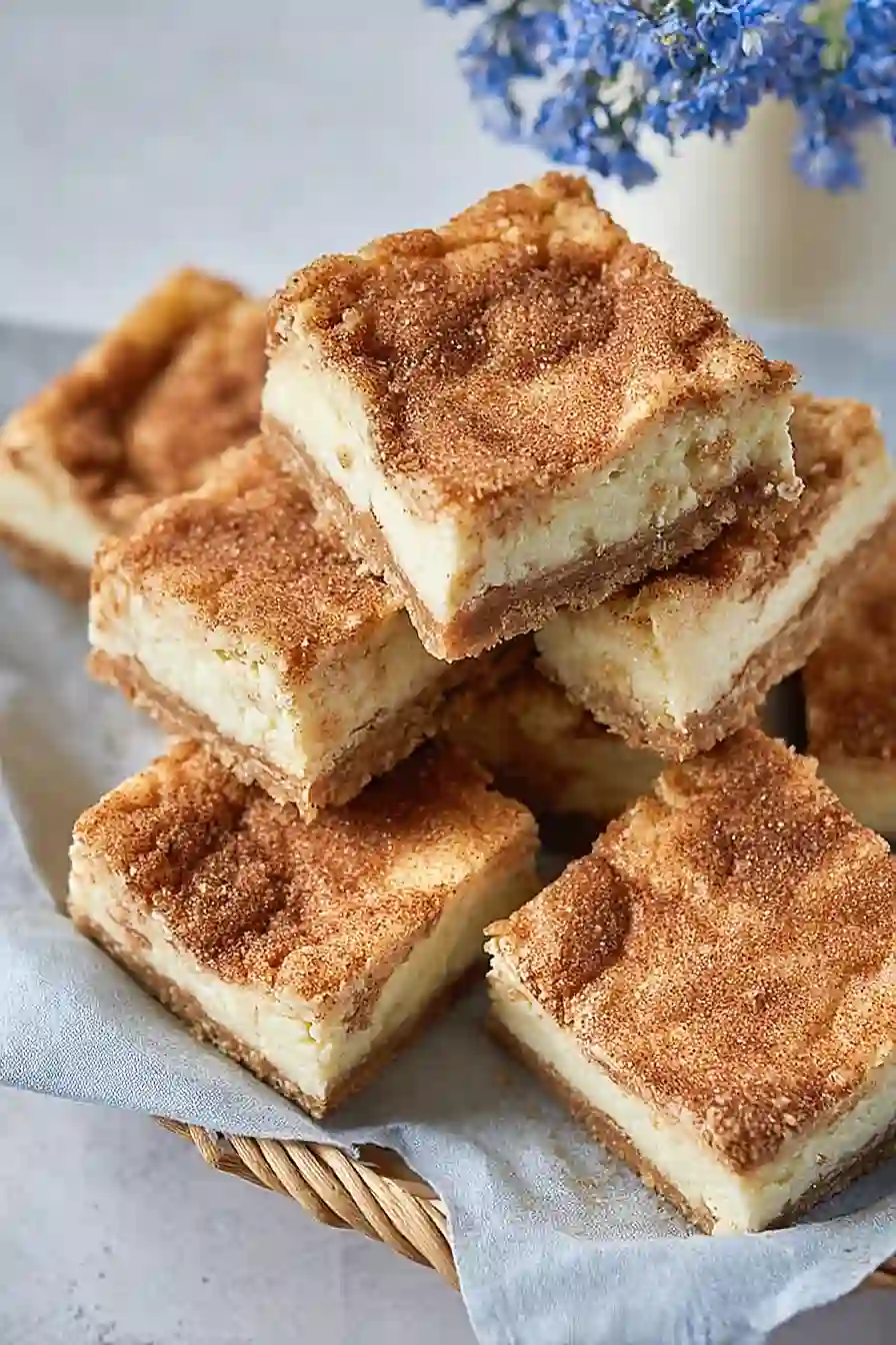 snickerdoodle cheesecake bars